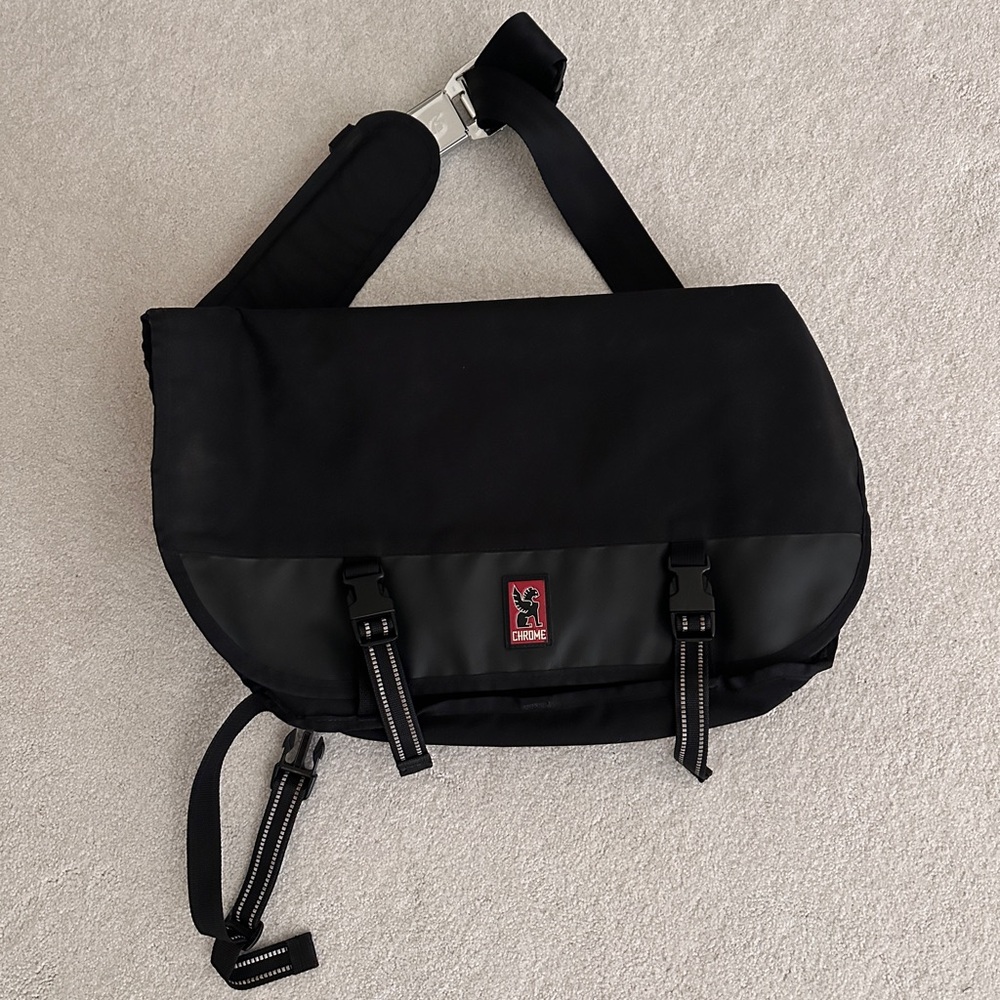 Chrome Messenger Bag
